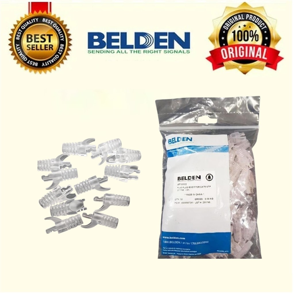 เบลเดน AP700022 Plugboot Connector RJ45 Cat 6e Cat6e Cat 6 Cat6 M1