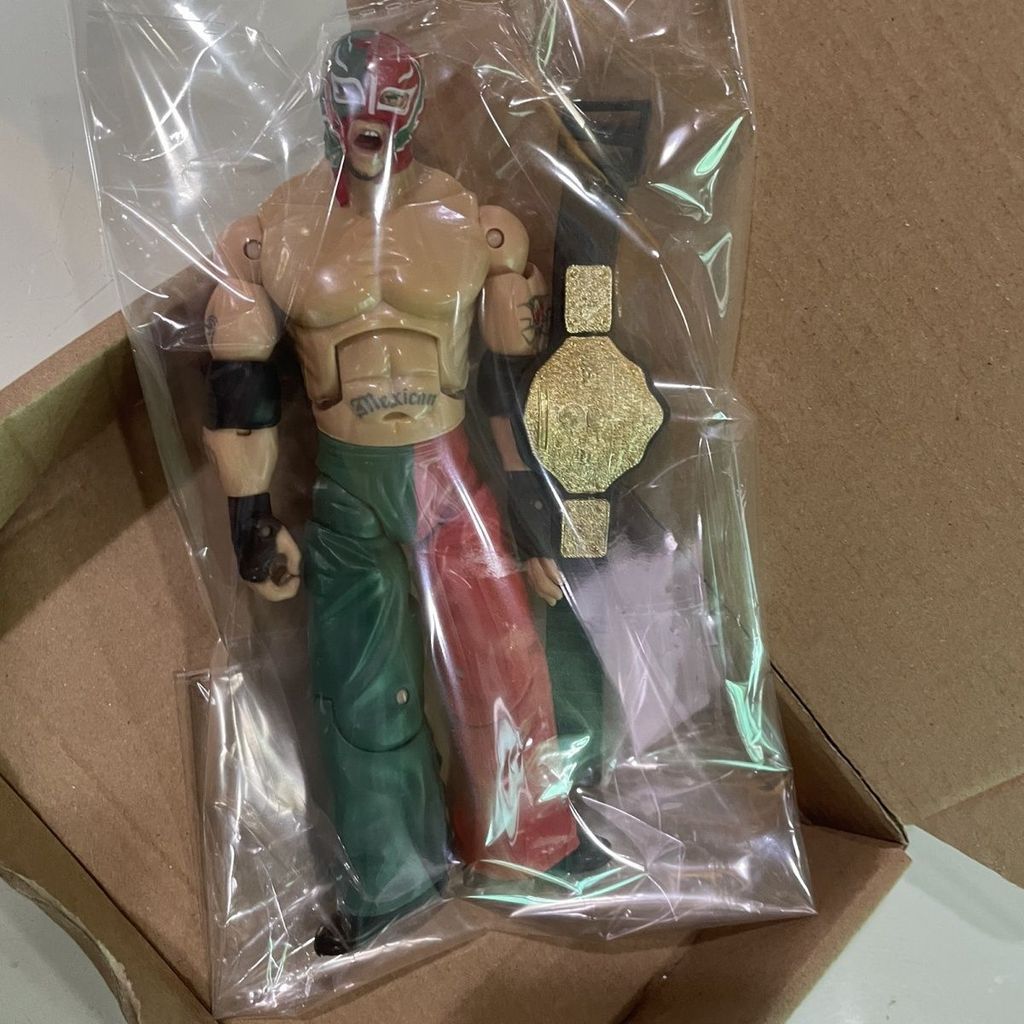 ◇【จํากัดเวลาขายร้อน】ตุ๊กตามวยปล้ํา WWE Rael 619 & John Senna การตกแต่งรูปข้อต่อที่สามารถเคลื่อนย้ายได้+หุ่นจำลอง โมเดล จอห์นสัน WWE มวยปล้ำ แบบ รุ่น Boxer
