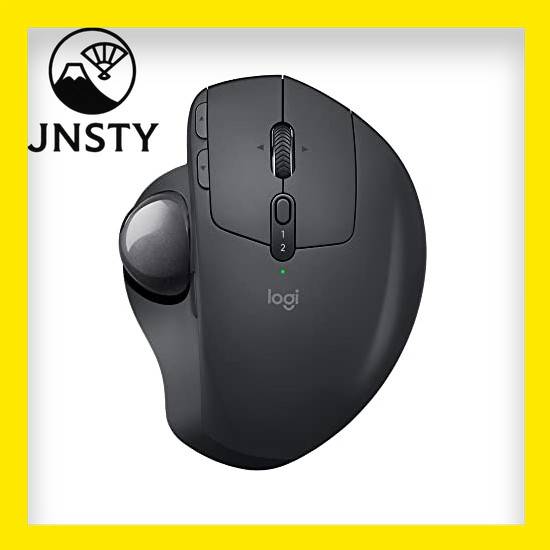 【Direct From Japan】 Logitech Wireless Mouse Trackball Wireless MX ERGO MXTB1s Unifying Bluetooth 8 B