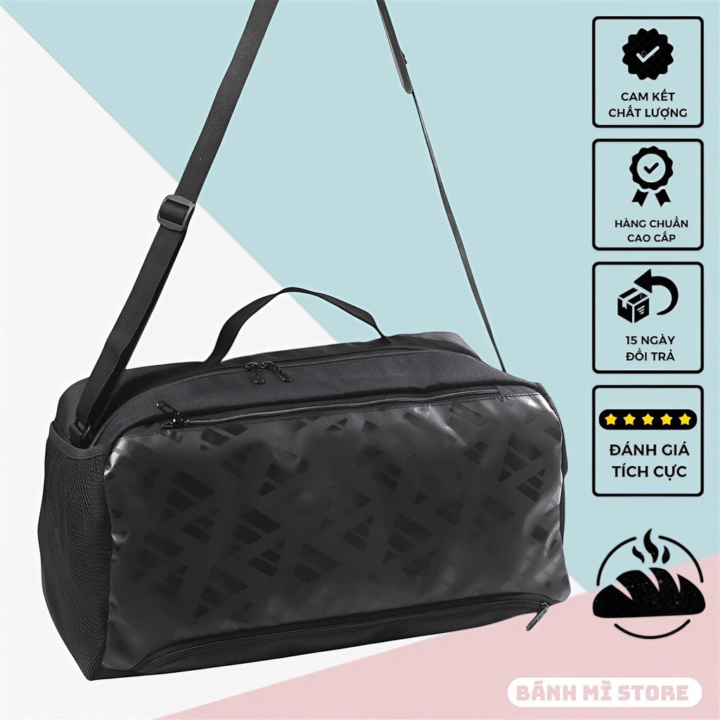 DAS BOLD MONO SHADOW กระเป๋ากีฬา กระเป๋ายิมสําหรับเดินทางสําหรับเสื้อผ้ากันน้ํา ขนาด 50*28*6 Cm BREA