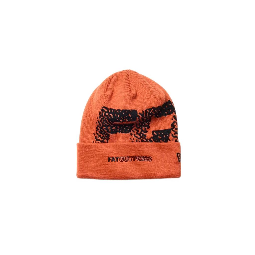 NEW ERA x SHINKNOWNSUKE Fat Cut Press Basic Cuff Knit Burnt Orange Unused