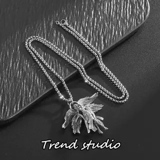 รวมสร้อยคอวินเทจหลากหลายแบบ ดีไซน์รูปเทวดาสี่ปีก มีให้เลือกหลายแบบ โซ่สแตนเลส อัตราการซื้อคืนสูง