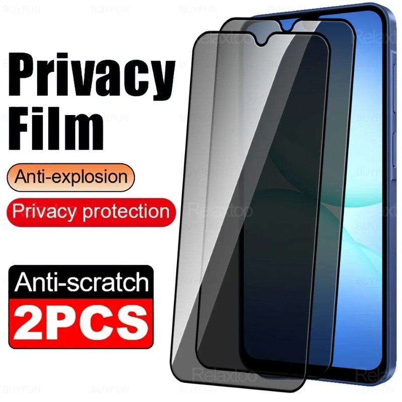 1-2Pcs ความเป็นส่วนตัวสีดําขอบกระจกนิรภัยสําหรับOppo A97 A96 A95 A94 5G 4G Anti-Shockป้องกันหน้าจอสํ