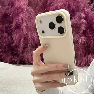TPU ลายลิ้นจี่เหมาะสําหรับเคสโทรศัพท์ Apple 17promax, เคสซิลิโคน iPhone 16pro, Apple 15/14/13/เคสสีทึบฝ้าสไตล์มินิมอล