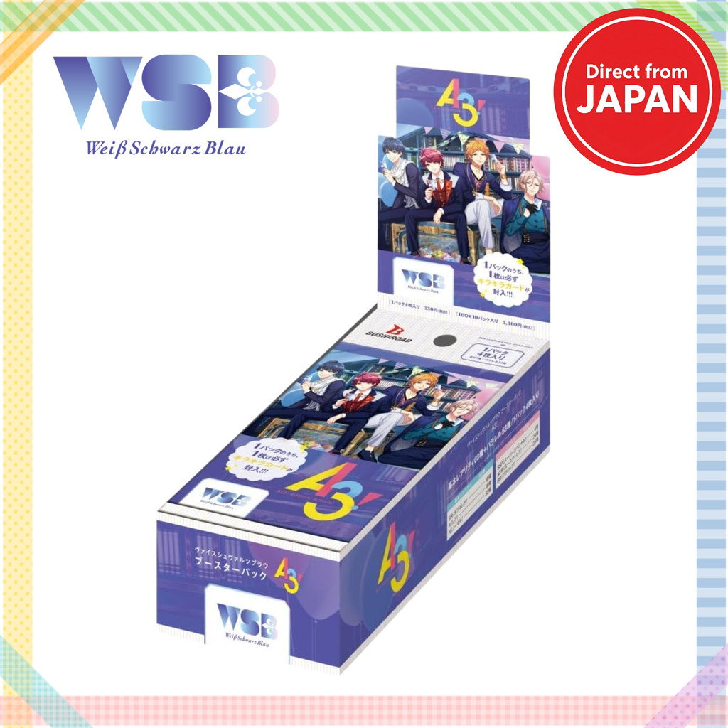 Weiss Schwarz Blau BUSHIROAD Booster Pack A3! BOX