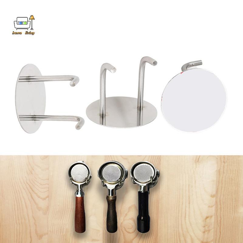 [Onw] Self-adhesive Coffee Bottomless Portafilter Wall Rack 51mm/53mm/54mm/58mm Coffee Bottom Filter