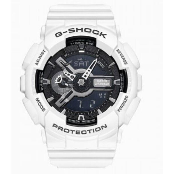 UMIMI-Q G watch shock GA-110 นาฬิกาสปอร์ตกันน้ําสีดําและสีขาว p738