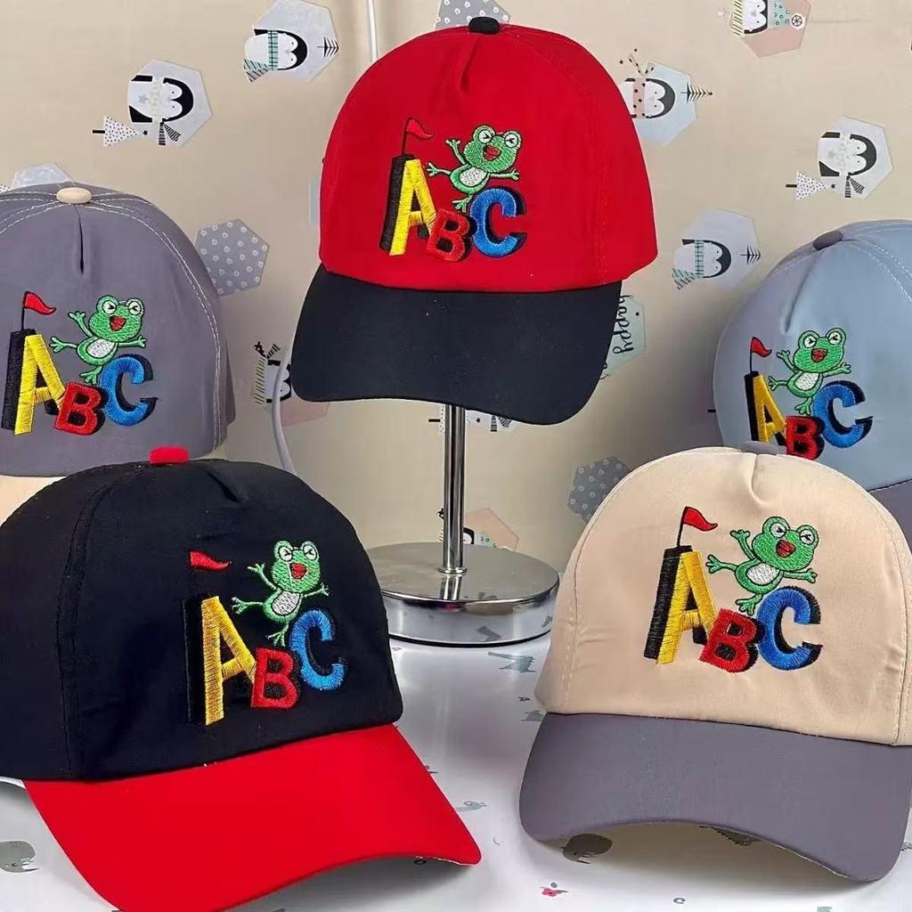 A3-5 หมวกเบสบอลพิมพ์ลายการ์ตูนสำหรับเด็กชายเด็กหญิง