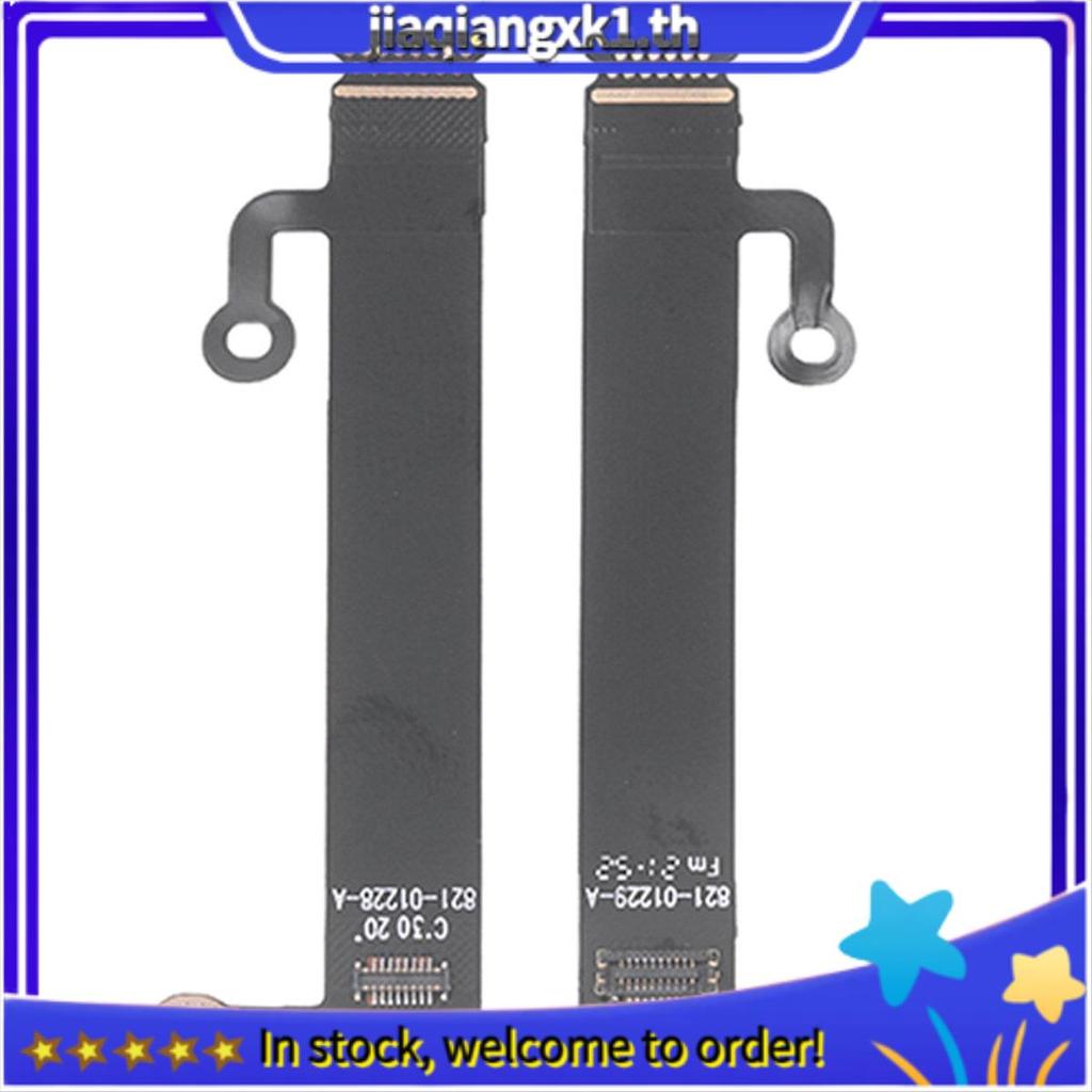 [jiaqiangxk1.th] Flex Cable LED Back Light Cable พลาสติกสีดําสําหรับ Pro A1706 A1707 A1708 A1990 A19