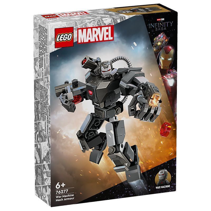 Lego () บล็อกตัวต่อ Superhero Series 76277 War Machine Mecha