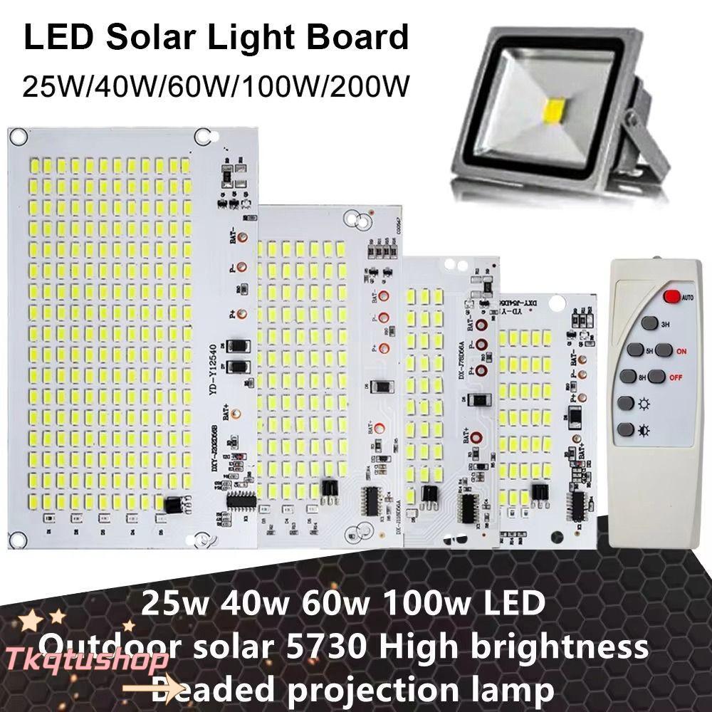 IMIHAN1 1 ชิ้นไฟ LED, 25/40/60/100/250 วัตต์แหล่งกําเนิดแสงสีขาวแผง, พร้อมรีโมทคอนโทรล SMD5730 ความสว่างสูงรีโมทคอนโทรล Floodlight