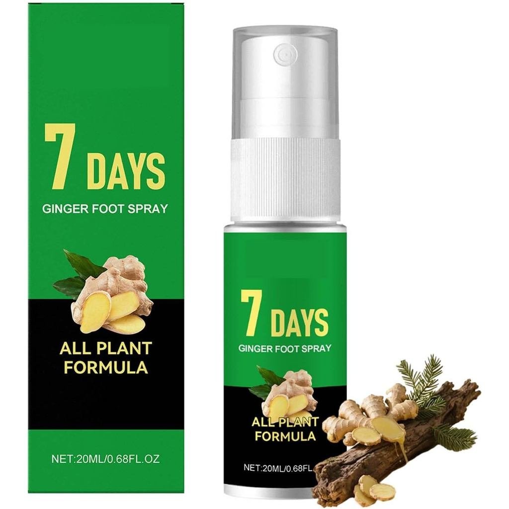2026 News Feet Callus Remover, 7 Days Ginger Foot Spray, Natural Ginger Treatment, Remove Dead Skin 
