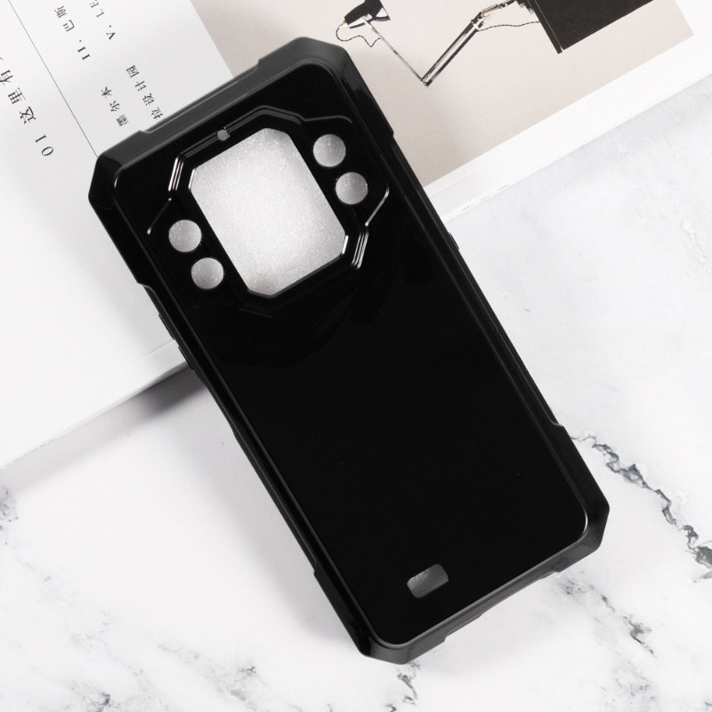 เคสโทรศัพท์ TPU แบบนุ่มสําหรับ Cubot kingkong X โปร่งใสสีดํากันกระแทกป้องกันฝาหลังสําหรับ CUBOT King