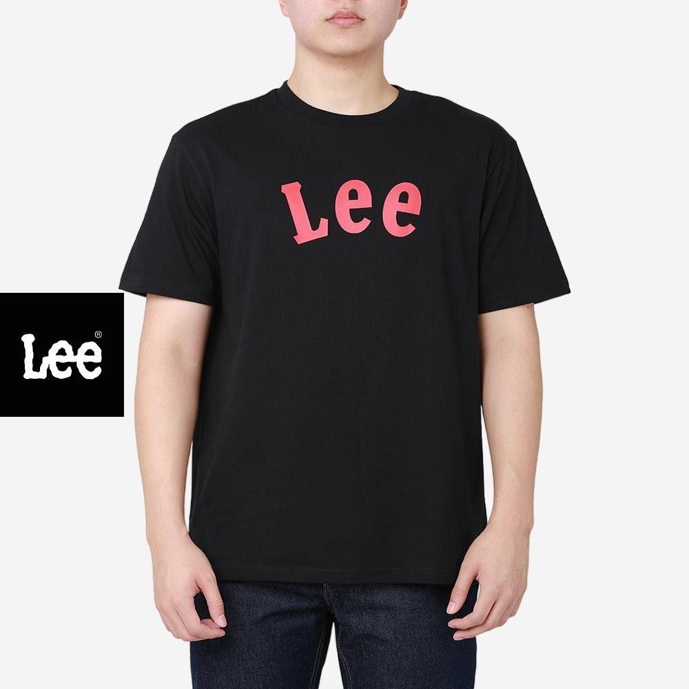 LEE เสื้อยืดแขนสั้นผู้ชาย รุ่น LE F125MTSSF06 สีดำ