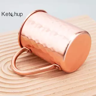 [Ktchup-t] 500ml 100% ทองแดง Moscow Mule Mug Cotail ถ้วยไวน์ตอกทองแดงแก้วเบียร์แก้วกาแฟถ้วยนมบาร์ถ้วย Drinkware สแตนเลสทนทานดี