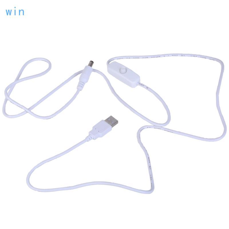 Streamline wind การเชื่อมต่อ Essential USB ชายกับ DC5 5x2 1 มม.สายชายสายไฟ