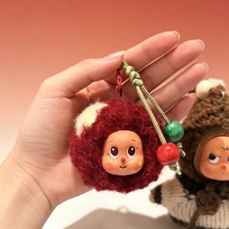 Original Handmade XINGX People Pendant Bag Pendant Keychain Best Friend Gift nW4I