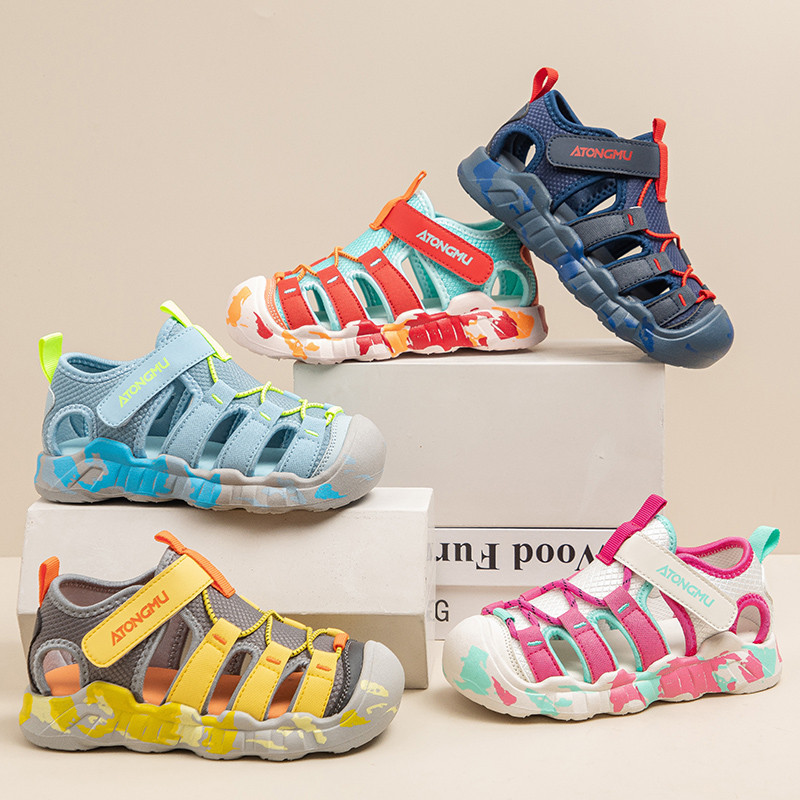 ชายหญิง Barefoot รองเท้าแตะกีฬา 2026 ฤดูร้อนใหม่ Anti-slippery Soft Sole เด็กวัยหัดเดิน Beach Beach & Trail รองเท้าแตะ Toes Capped กลางแจ้งเล่น