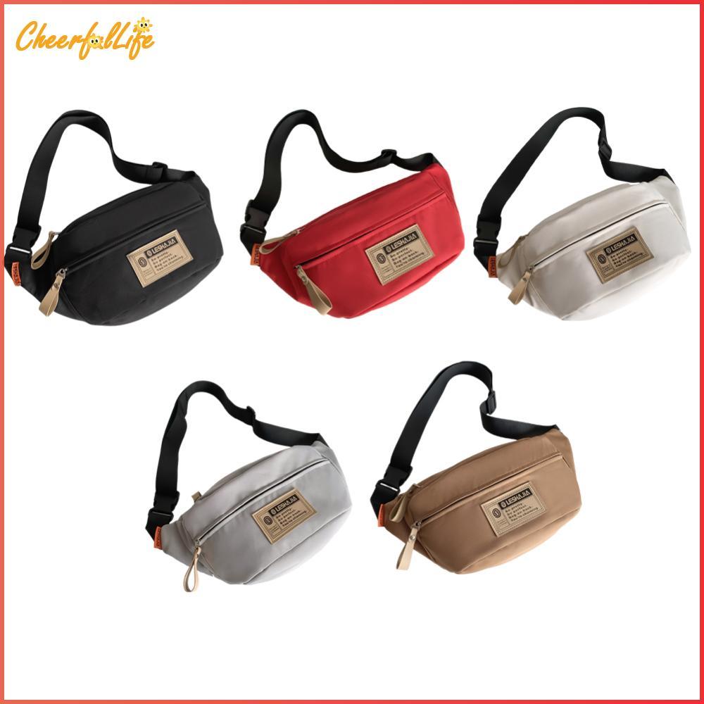 กระเป๋าคาดหน้าอกลําลองกระเป๋าสะพายข้างกันน้ํากระเป๋าสะพายข้าง Daypack สําหรับเดินป่าท่องเที่ยว