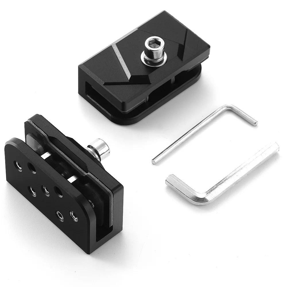 สําหรับรถบรรทุกรถ SUV Ditch Light Brackets Hood Mount Light Brackets Universal ปรับอลูมิเนียมเสา Hoo