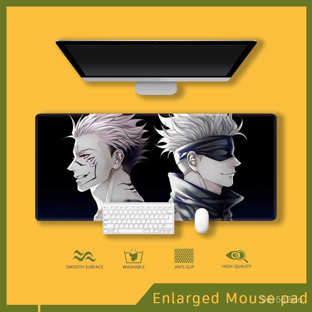 Jujutsu Kaisen Mouse Pad extended cute Mousepad large Gaming mouse pad Anime Keyboard pad Mouse mat Desk pad mousepads