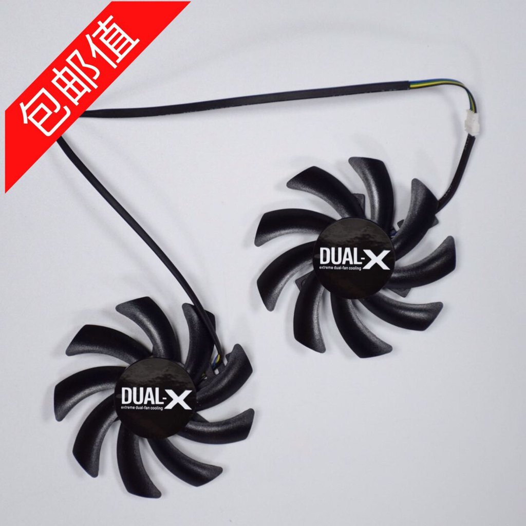 [พัดลมระบายความร้อนคอมพิวเตอร์] Sapphire R9 270/280/280X/285/HD7850/7870/7950/7970 พัดลมการ์ดกราฟิก 