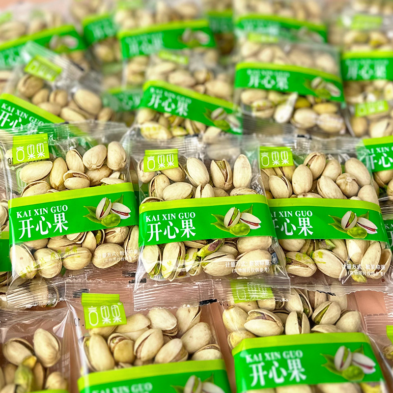 Yang Guoguo Pistachios 500g อนุภาคขนาดใหญ่จํานวนมากสินค้าปีใหม่ถั่วพิเศษรสดั้งเดิมหญิงตั้งครรภ์เด็กข