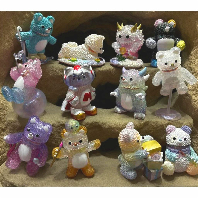 POPMART INSTINCTOY Muqis Play Time Series รูปของเล่นของขวัญกล่องปริศนา