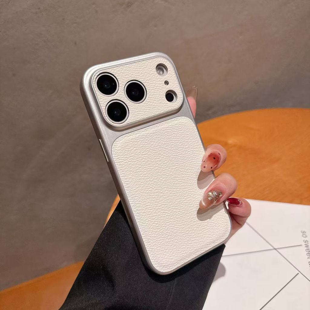 เคสมือถือ For iPhone 13 11 15 16 Pro Max Case iPhone 11 12 14 17 Pro Max 13 14 Pro 15 Pro ทำจากหนัง มีสายคล้องข้อมือ – โปรปัง