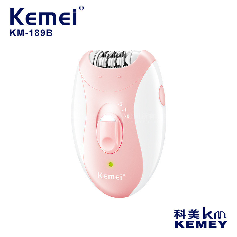 เครื่องกําจัดขน KM-189B เครื่องกําจัดขนไฟฟ้ากันน้ําเครื่องตัดส่วนตัวขนาดเล็กแบบพกพา USB เครื่องโกนหน