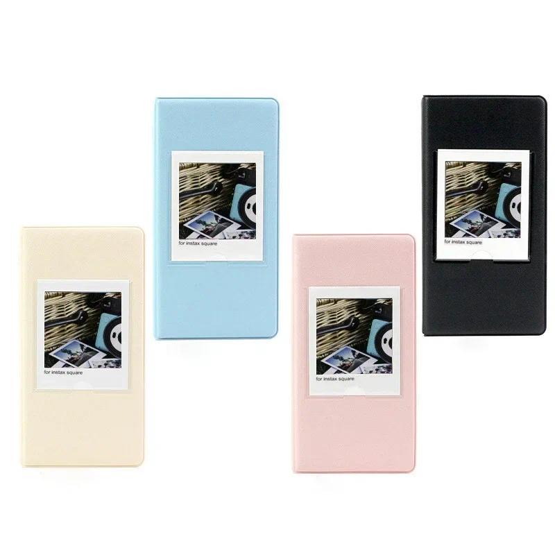 อัลบั้มรูป 64 กระเป๋าสําหรับเครื่องพิมพ์ Fujifilm Instax Square SQ10 SQ20 & SP-3