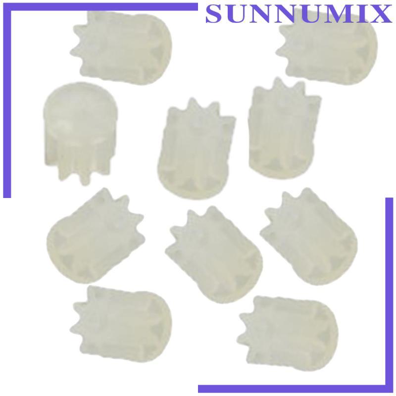 [Sunnimix] RC Drone 10 ฟันมอเตอร์ Pinion Gear สําหรับ E58 S168 JY019 UAV Quadcopter อะไหล่