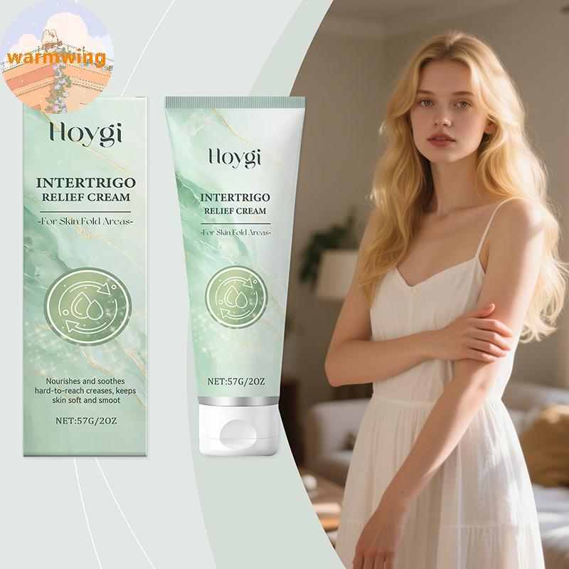 Warmwing Intertrigo Cream – Skin Fold Care & Chafing Support Cream With Zinc Oxide & Undecylenic Aci
