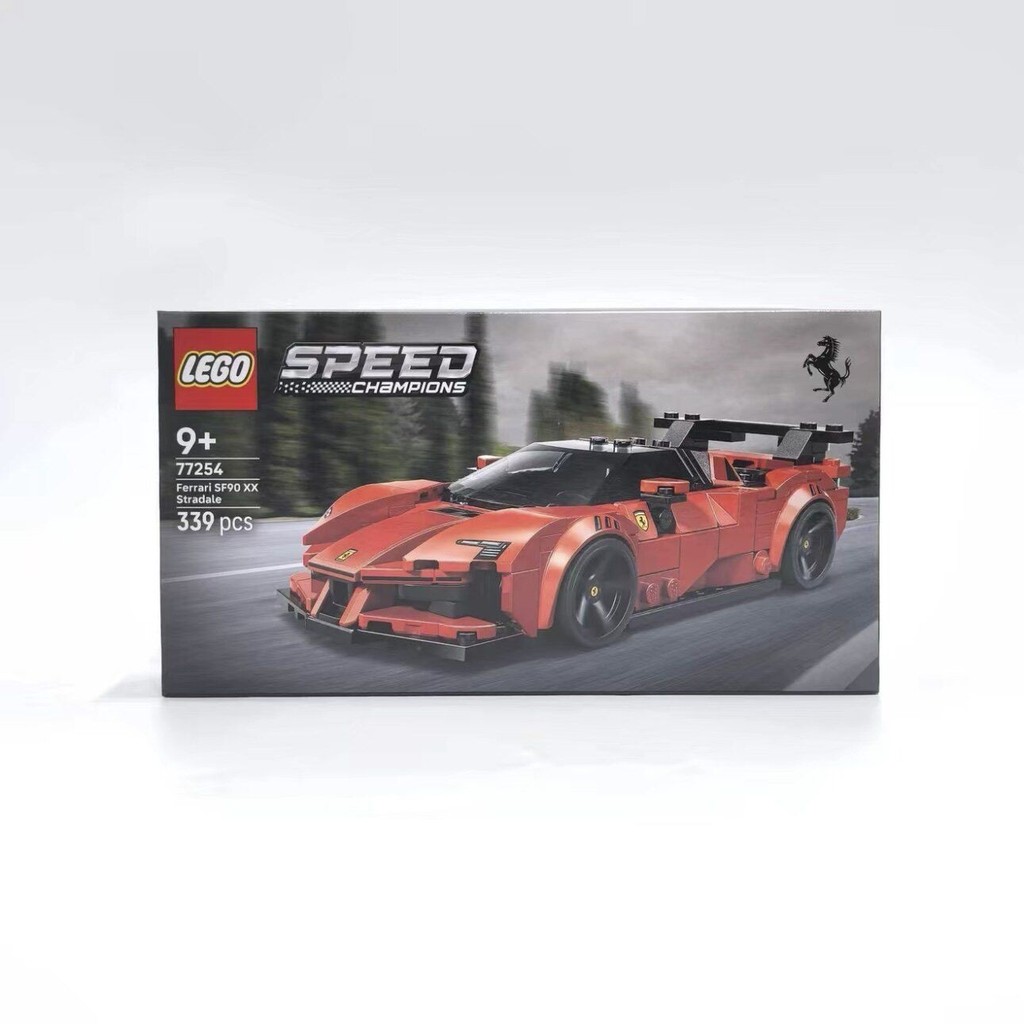 LEGO LEGO 77254 Ferrari SF90Stradale รถสปอร์ต Super Racing Series บล็อกตัวต่อปริศนา 010001