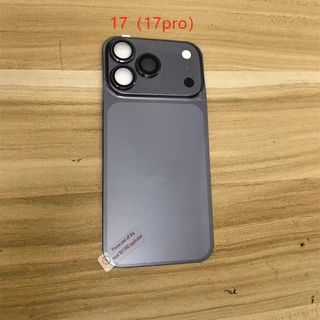 (ไม่มีแฟลช) สําหรับ iPhone 16 TO 17pro 13 15 14 Pro Max เลนส์เปลี่ยนเป็น iPhone 17 Pro Max การปรับแต่งกรณี