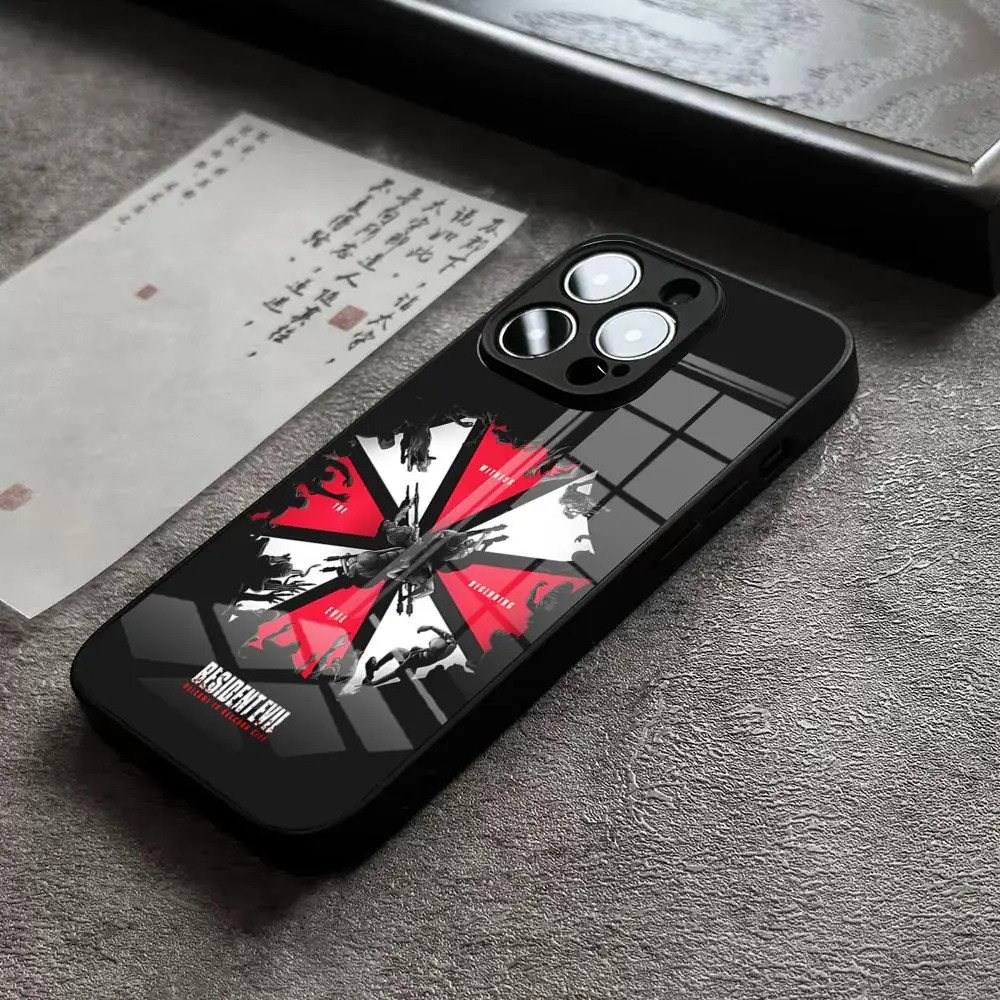 BK-2 เกม U-ร่ม C-Corporation เคสโทรศัพท์สําหรับ IPhone 17 16 Pro Max 15 Plus 14 Pro 12 11 13 Mini X 