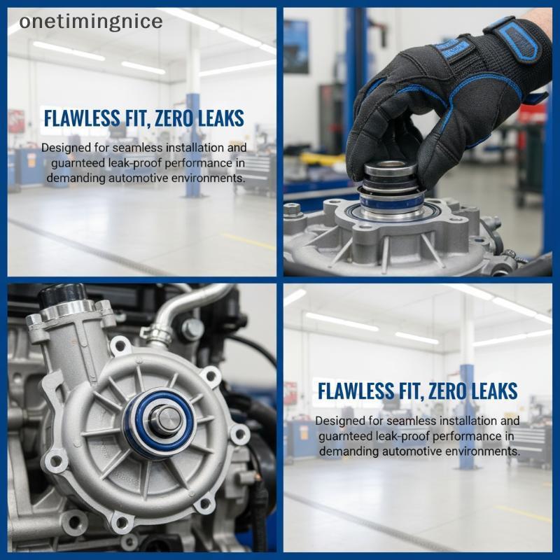 Onetimingnice 12 มม.ซีล FB12 TLANMP Shaft สําหรับปั๊มน้ํารถยนต์ Heavy Load Operation ใช้ Onetimingni