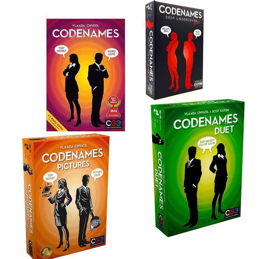 โปรโมชั่นเงินการสูญเสีย จัดส่งรวดเร็ว Codename Duet Action Code Duet Full English [Board Game] Board