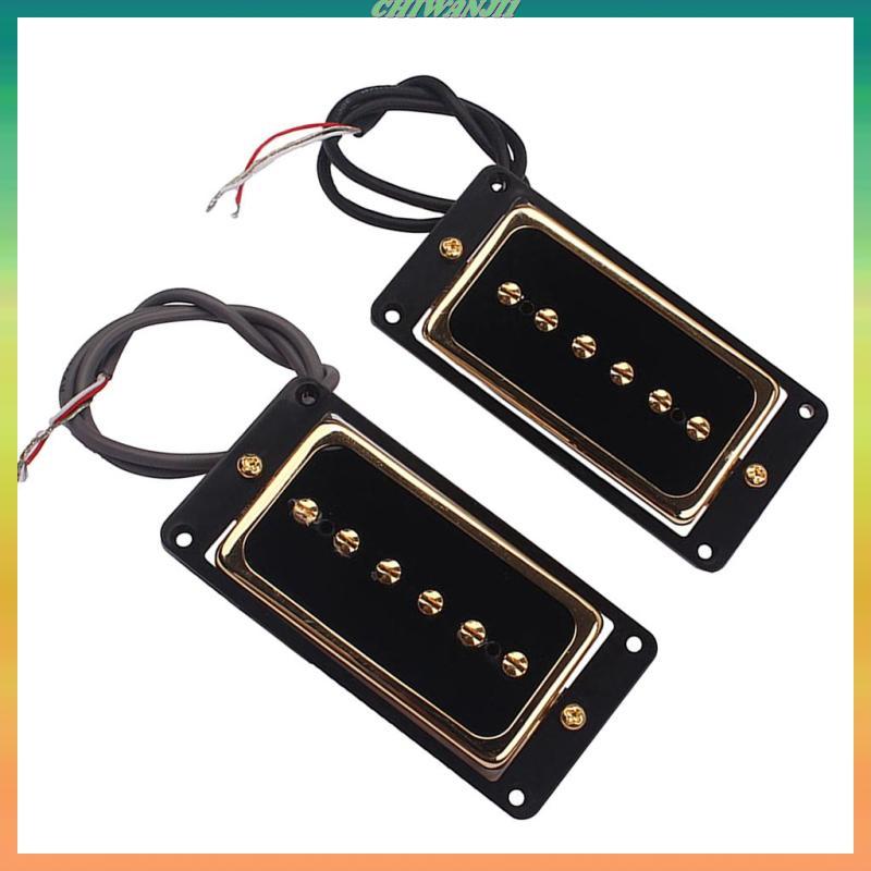 [ Chiwanji1] Soap Bar Humbucker Pickups Alnico 5 P90 สําหรับเครื่องมือกีตาร์ไฟฟ้า Accs