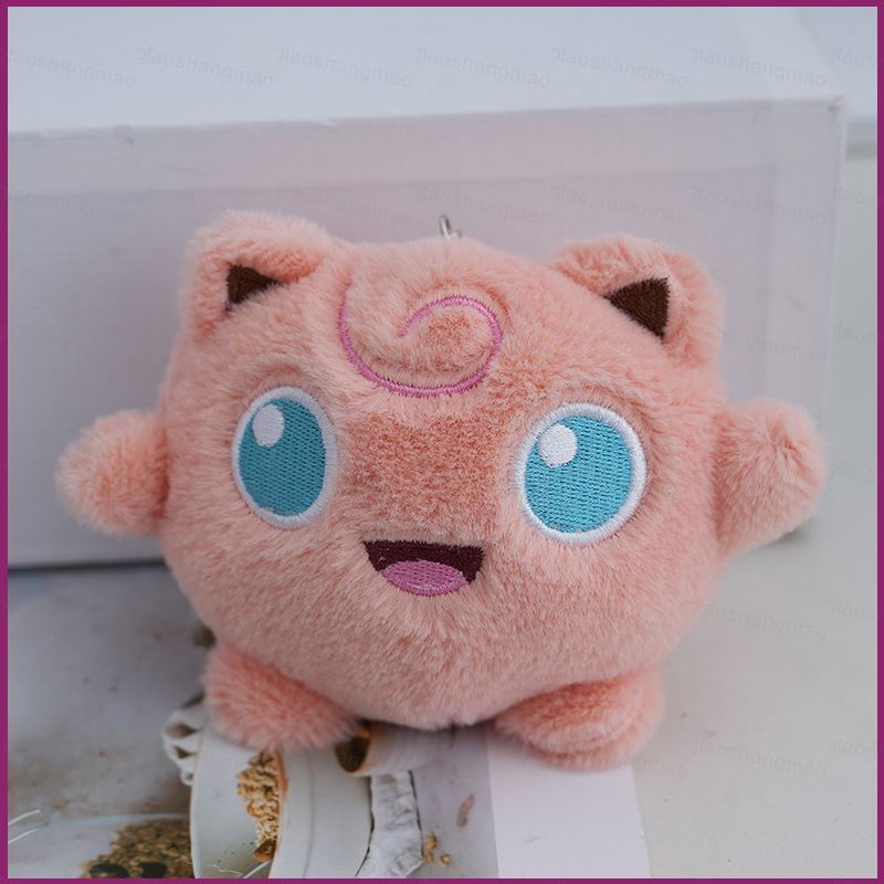 YT4 Pokemon Snorlax Jigglypuff Gengar Plushie ตุ๊กตาน่ารักกระเป๋า Charm