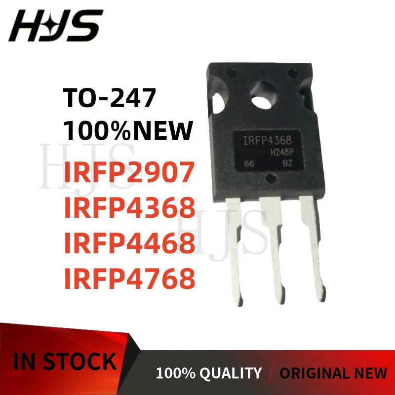 5PCS 100%IRFP2907 IRFP4368 IRFP4468 IRFP4768 TO-247 IRFP2907 4368 4468 4768 ในสต็อก MOS CHIP IC SLTA