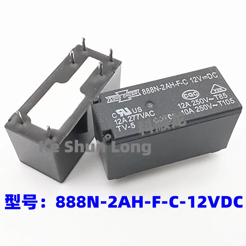 FreeShipping100%NewOriginal 888N-2AH-FC 888N-2AH-F-V 888N-2AH-FS 888N-2AH-FC-DC12V 12A 12VDC รีเลย์ไ