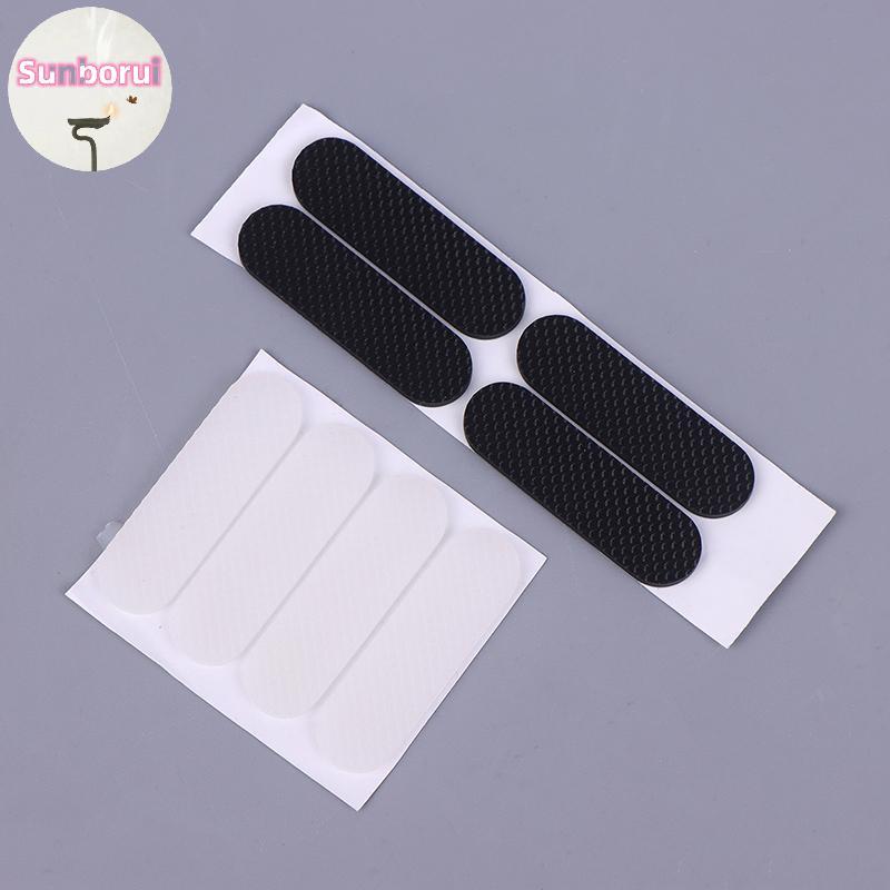 Sunborui 4PCS ยางฟุต Thiness 1.8 มม.Anti-slip Self-กาวซิลิโคน Shoproof ป้องกัน Pad สําหรับคีย์บอร์ดฐานตู้ TH