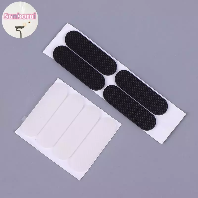 Sunborui 4PCS ยางฟุต Thiness 1.8 มม.Anti-slip Self-กาวซิลิโคน Shoproof ป้องกัน Pad สําหรับคีย์บอร์ดฐานตู้ TH
