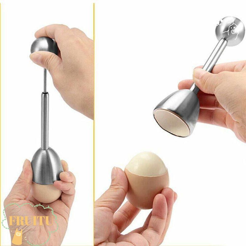 FRUITU Egg Topper Cutter Shell เครื่องตัดสแตนเลส Topper