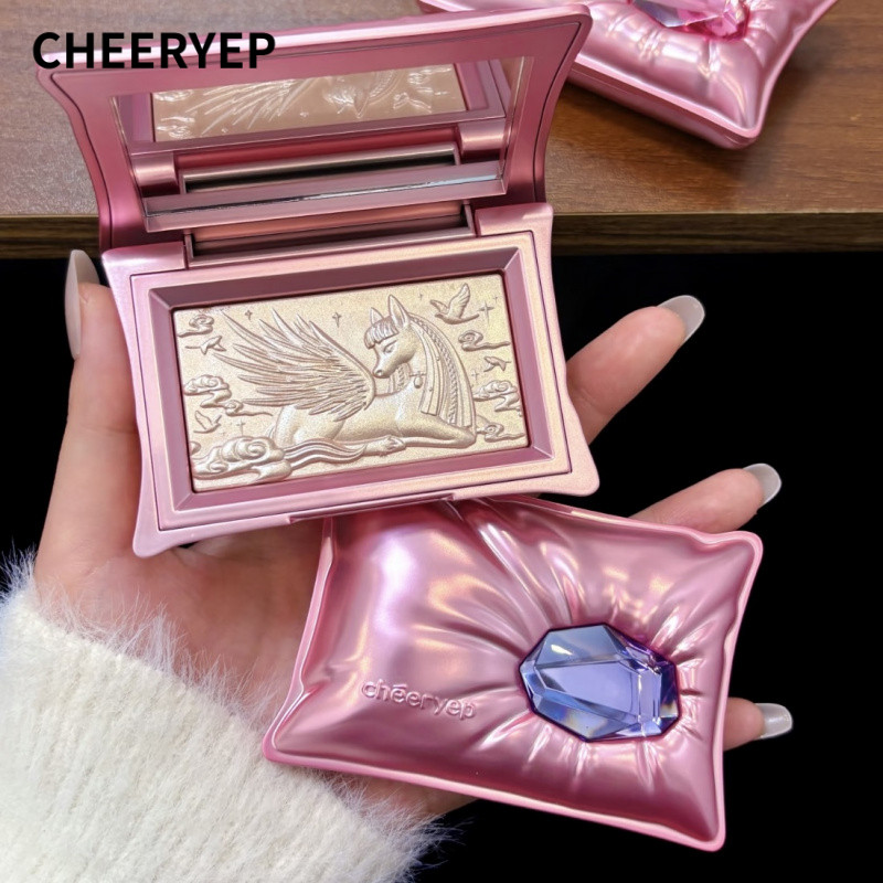 CHEERYEP พาเลทเนื้อแมตต์มีชิมเมอร์เนื้อซาติน ไฮไลท์ เนื้อแมตต์ สำหรับแต่งหน้าแบบธรรมชาติทุกวัน