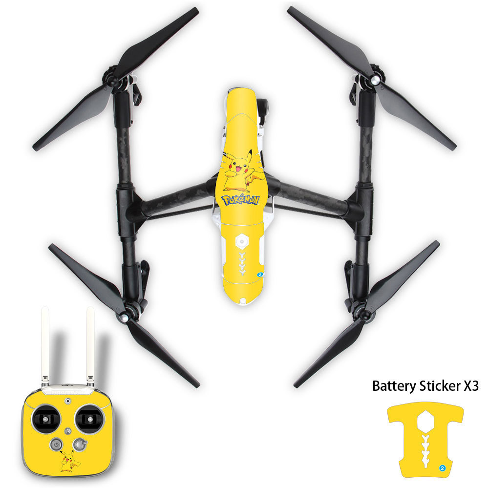 Spot Goods#Applicable to Dajiang DJI Wu1Drone protective film INSPIRE1Awakenment Stickers PRO Batter