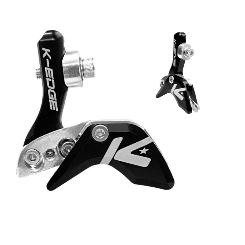 K-edge K13-080 จักรยานเสือภูเขาจักรยานเสือหมอบเดี่ยว Disc Chain Stabilizer Chain Protector Anti-drop CHAIN Bracket อลูมิเนียม