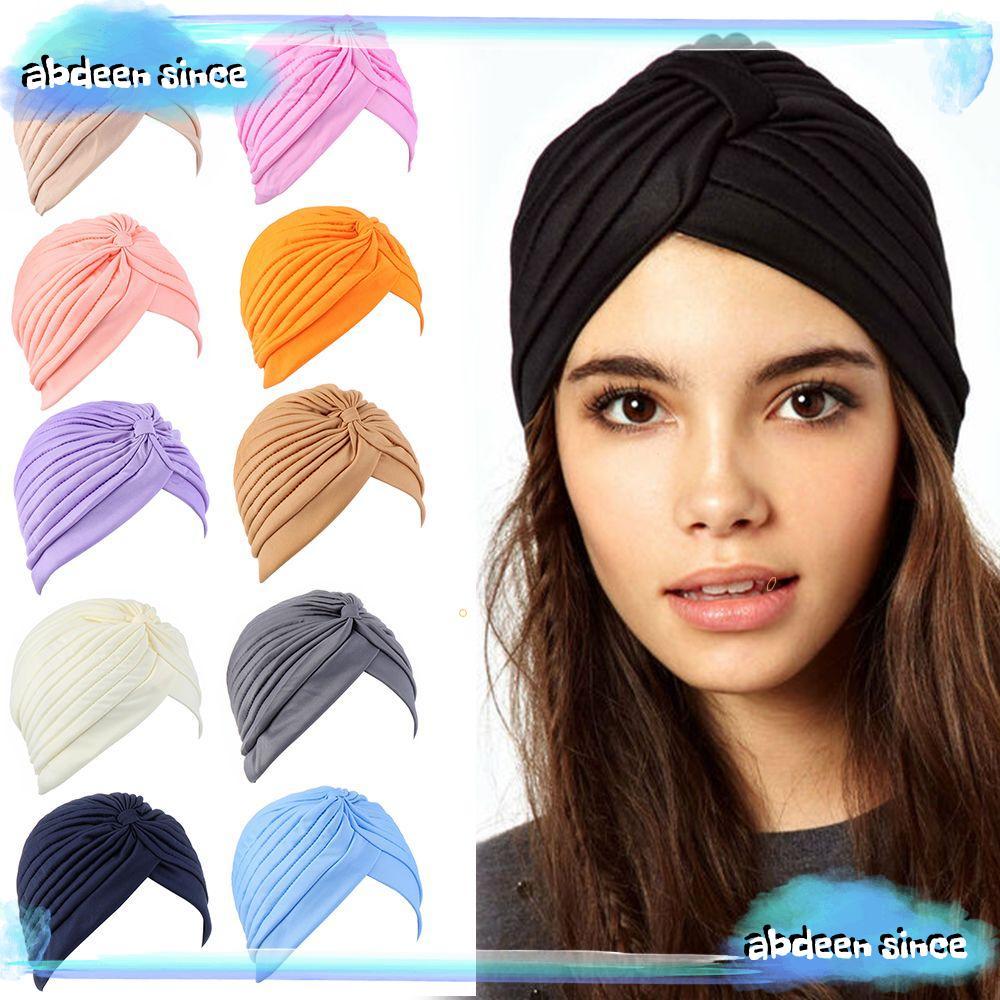 ABDEENSINCE Stretch Turban Headwear Hair Loss Bandana Chemo Cap