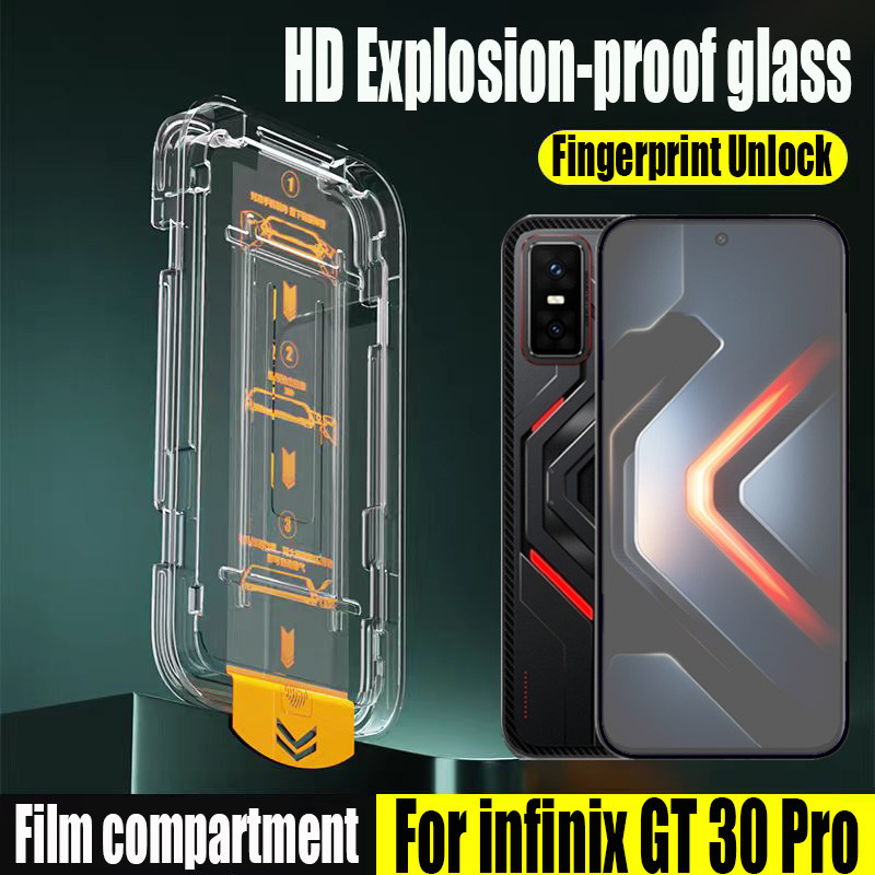 1- 2 ชิ้น Simple Paste HD ป้องกันหน้าจอ สำหรับ กระจกนิรภัยสําหรับ สำหรับ infinix GT 30 20 Pro 5G 2025 กระจกนิรภัย Flim